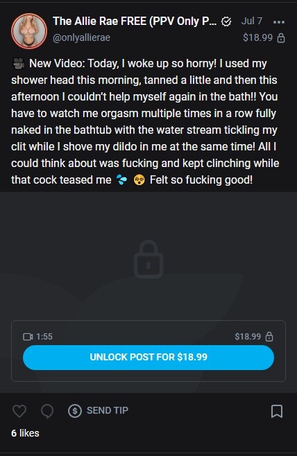 Allie Rae Nude Leaked Onlyfans Photo Allie Rae Nude Leaked Onlyfans Photo