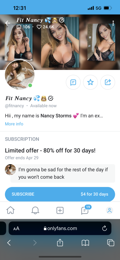 FitNancy / Nancy Storms / nancystorms Nude Leaked Onlyfans Photo FitNancy / Nancy Storms / nancystorms Nude Leaked Onlyfans Photo